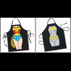 New Wonder Woman or Bat girl apron Halloween costume Super hero